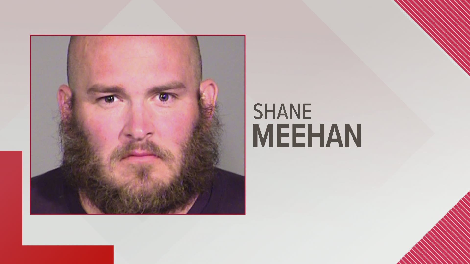 Shane Meehan is charged with the murder of a federal agent after FBI agents said they found evidence at his home.