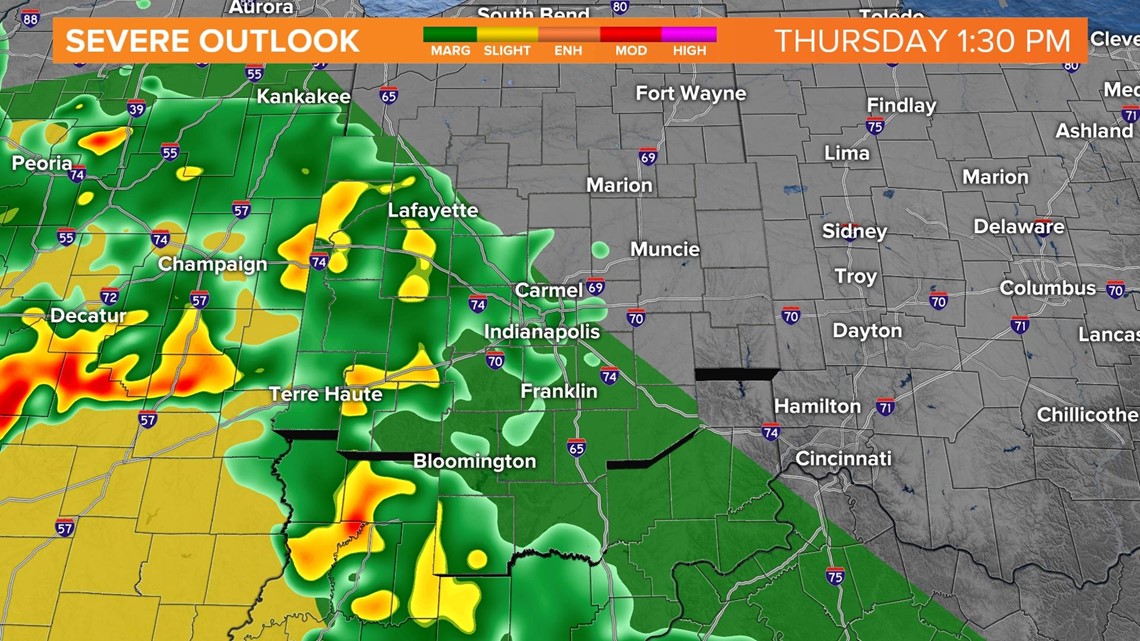 Live Doppler 13 Weather Blog: Isolated storms possible July 7 | wthr.com