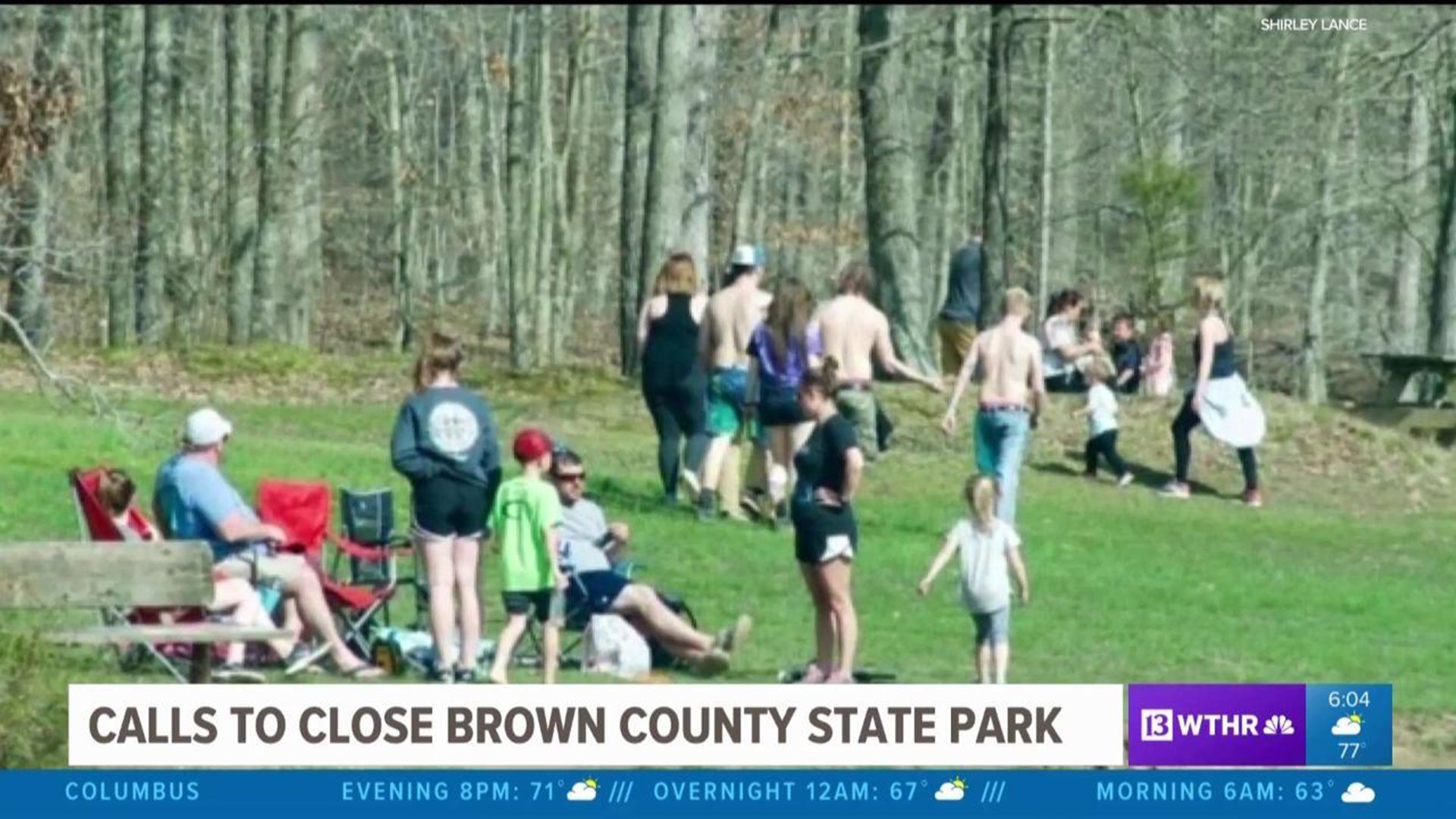 Calls to close Brown County State Park