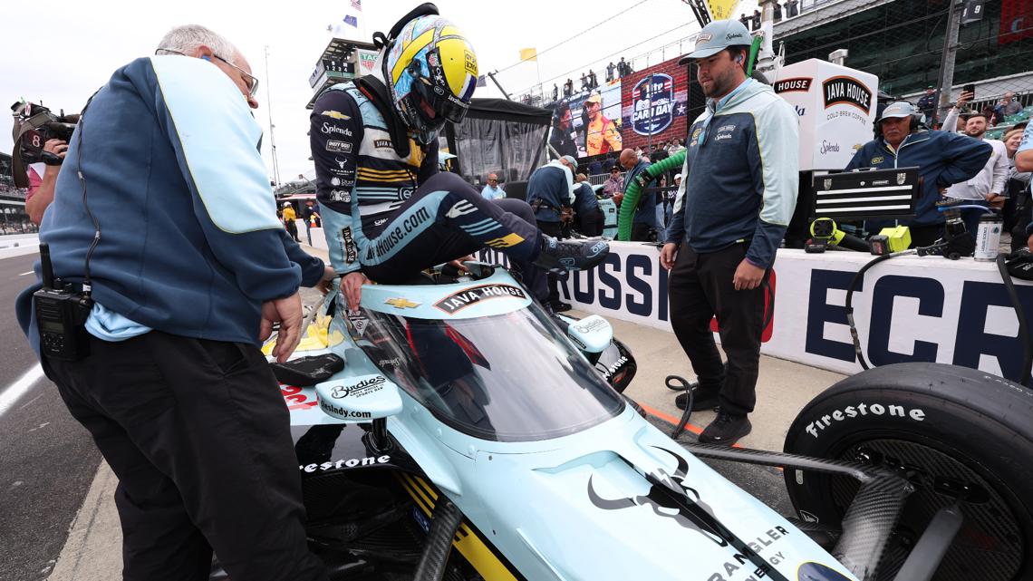 Alexander Rossi uses Carb Day practice to clear the final hurdle so he can drive in Indianapolis 500