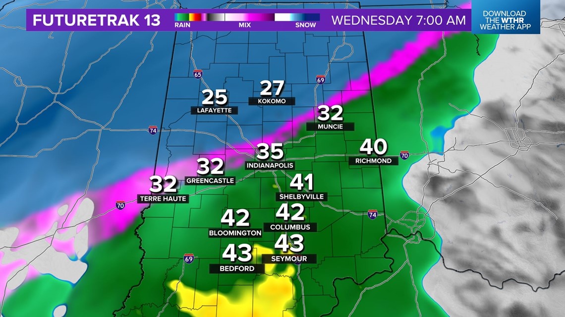 Live Doppler 13 Weather Blog: Northwestern Indiana changes to heavy