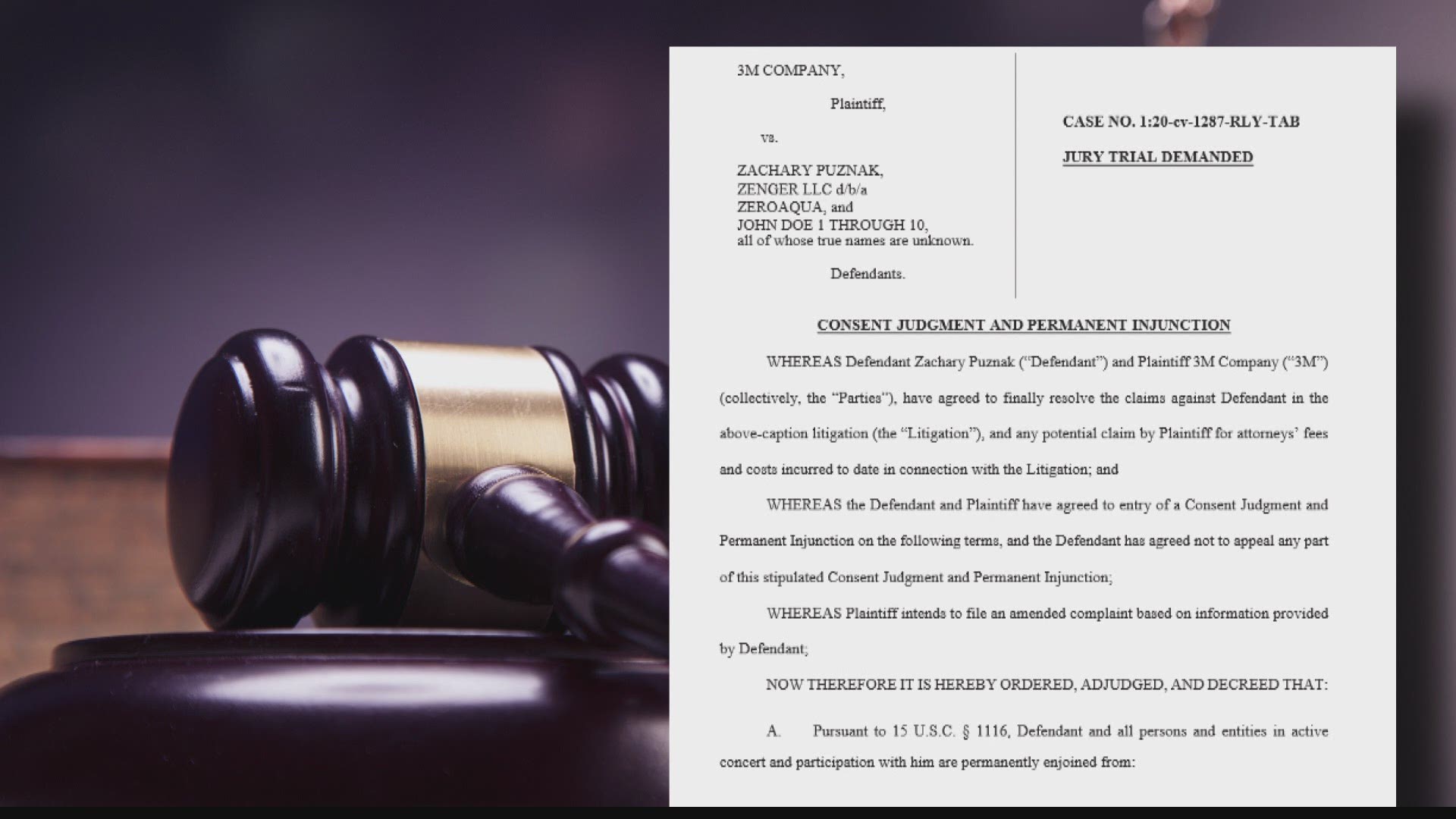 Indiana's AG filed a lawsuit against an individual and a corporation that he says conspired to fraudulently obtain money from Indiana during the pandemic.