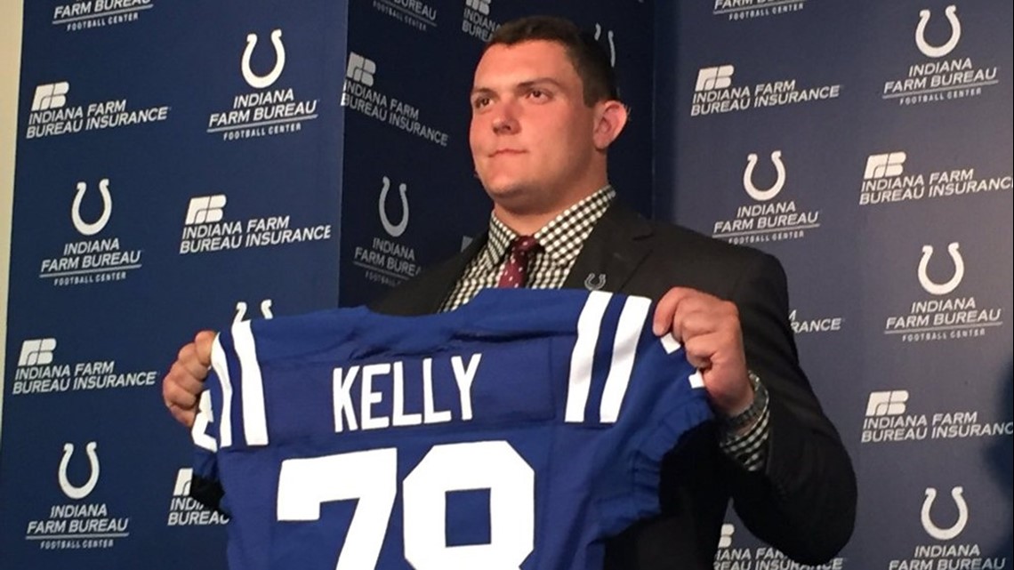 Draft pick Ryan Kelly is Colts' center of attention