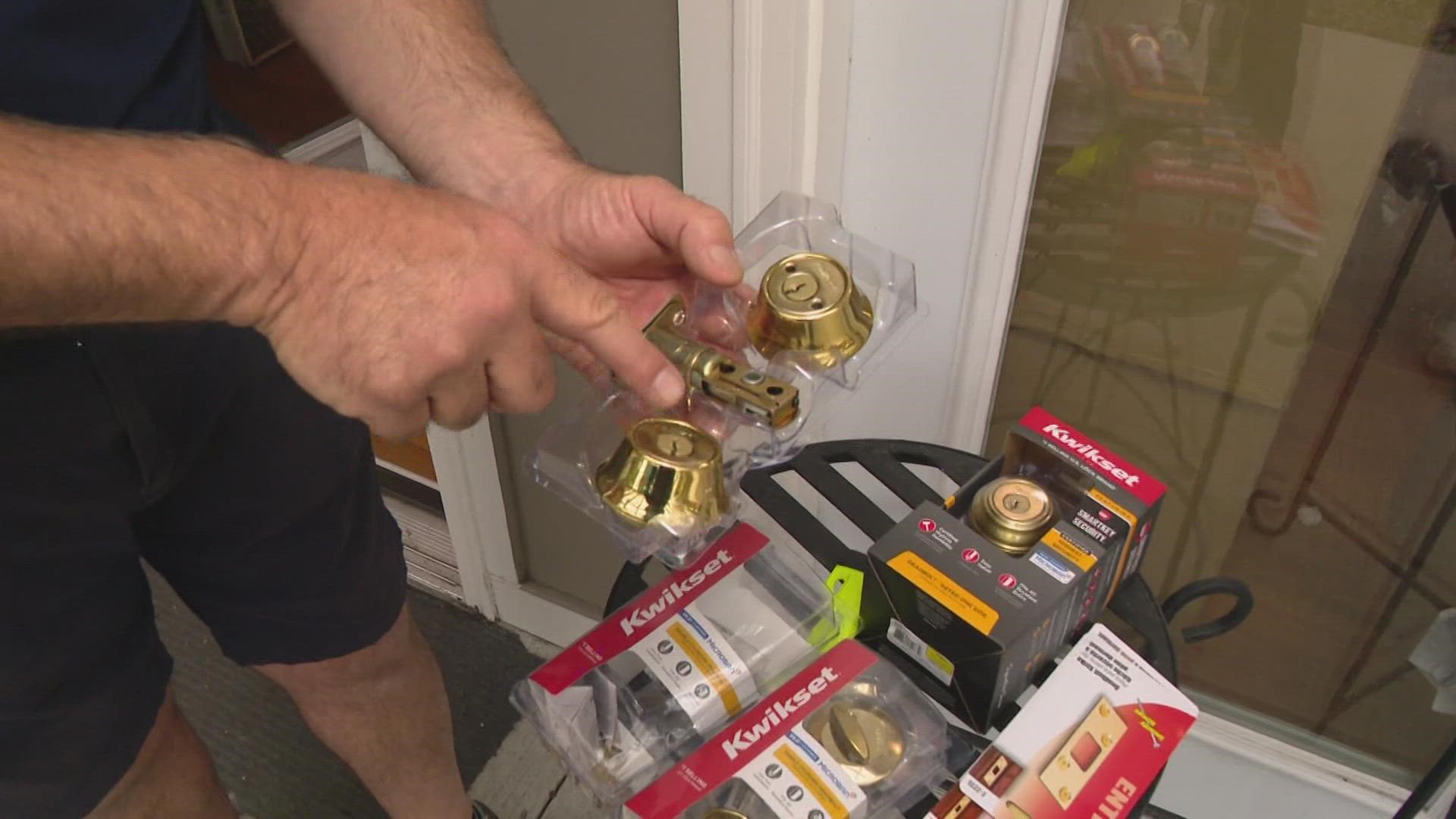 Pat Sullivan, from Sullivan Hardware & Garden, shares how the right lighting and locks can keep your home safe.