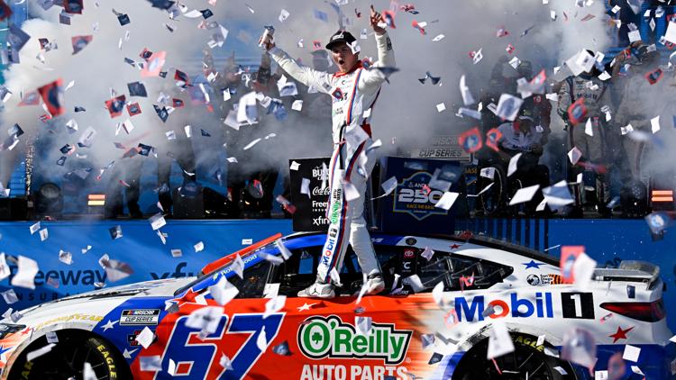 Corey Heim outduels Tyler Reddick for first NASCAR Cup win at