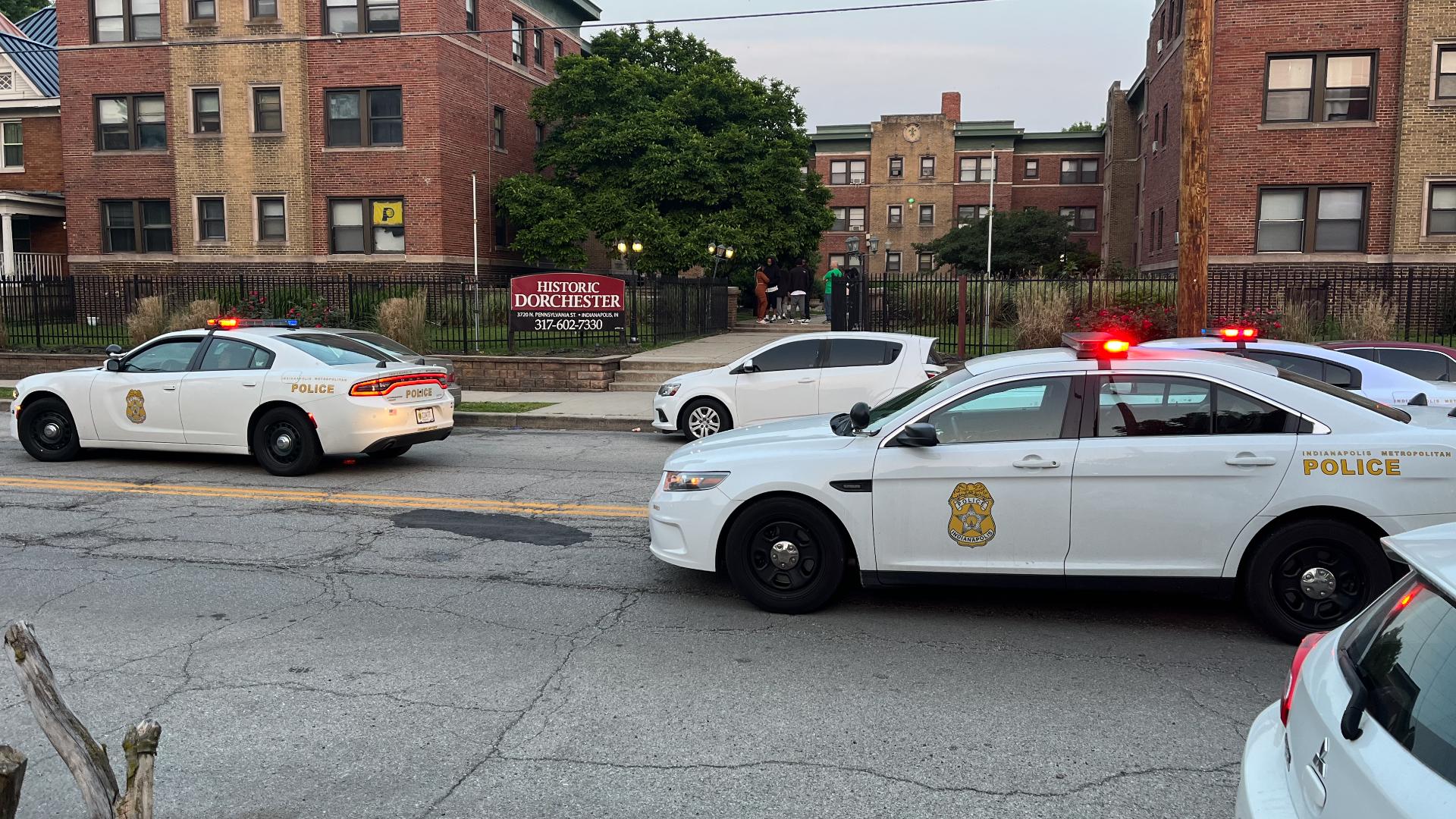 Indianapolis police responded to a report of the shooting just after 4 a.m. Tuesday, June 3, near North Pennsylvania and 38th streets.