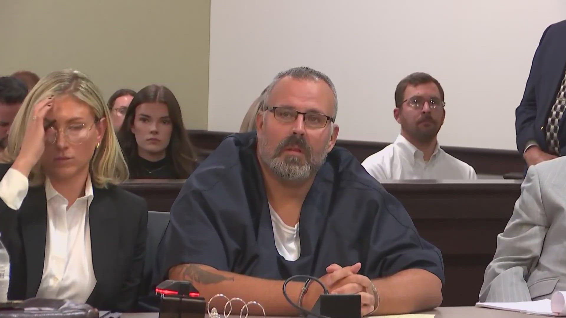 The former Letcher County Sheriff has been indicted for murder after shooting a judge inside his chambers in September, according to the Attorney General's Office.