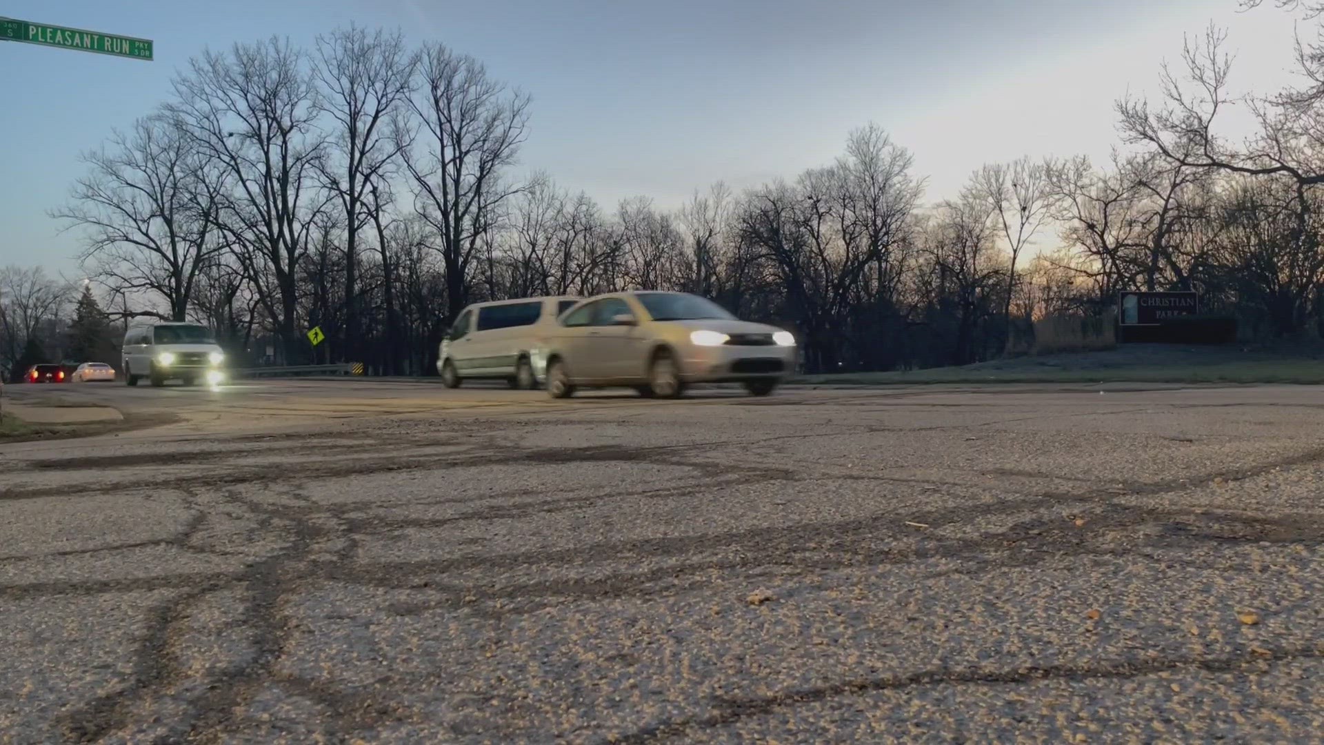 It happened on south Sherman drive and east Pleasant Run parkway drive just before 6:30 this morning. Police tell us the victim is in critical condition.