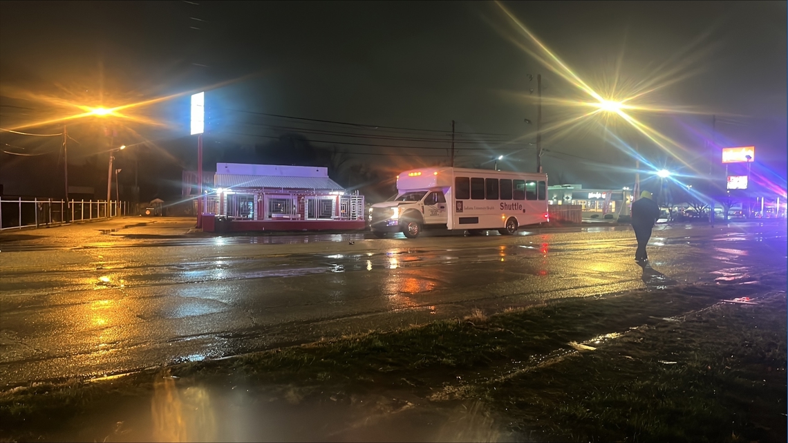 Pedestrian critically injured in west Indianapolis crash