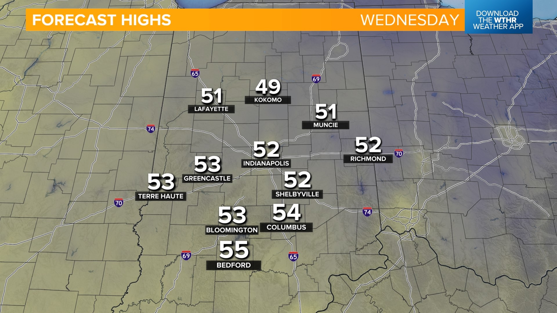 Cooler temps on the way | Live Doppler 13 Weather Blog | wthr.com