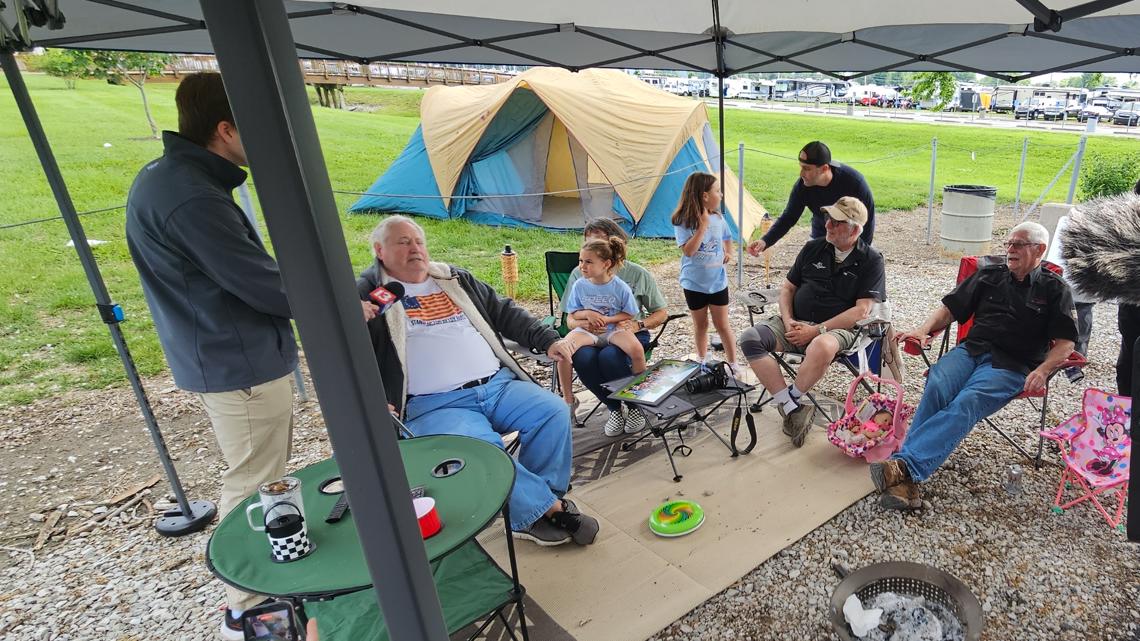 IMS campgrounds full of fans with decades of Indy 500 memories