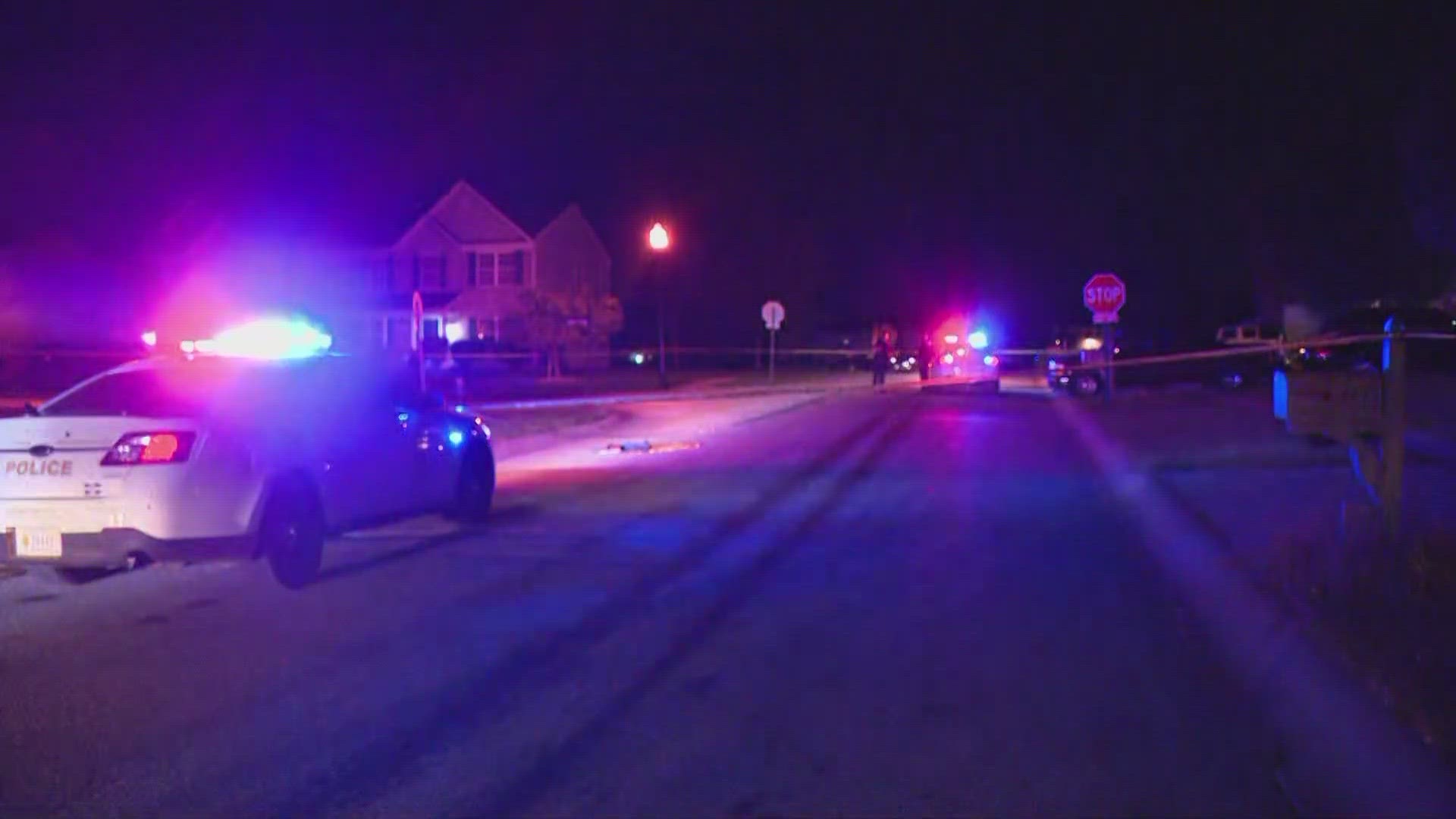 The shooting happened around 10 p.m. Tuesday near South Raceway Road and West Morris Street.