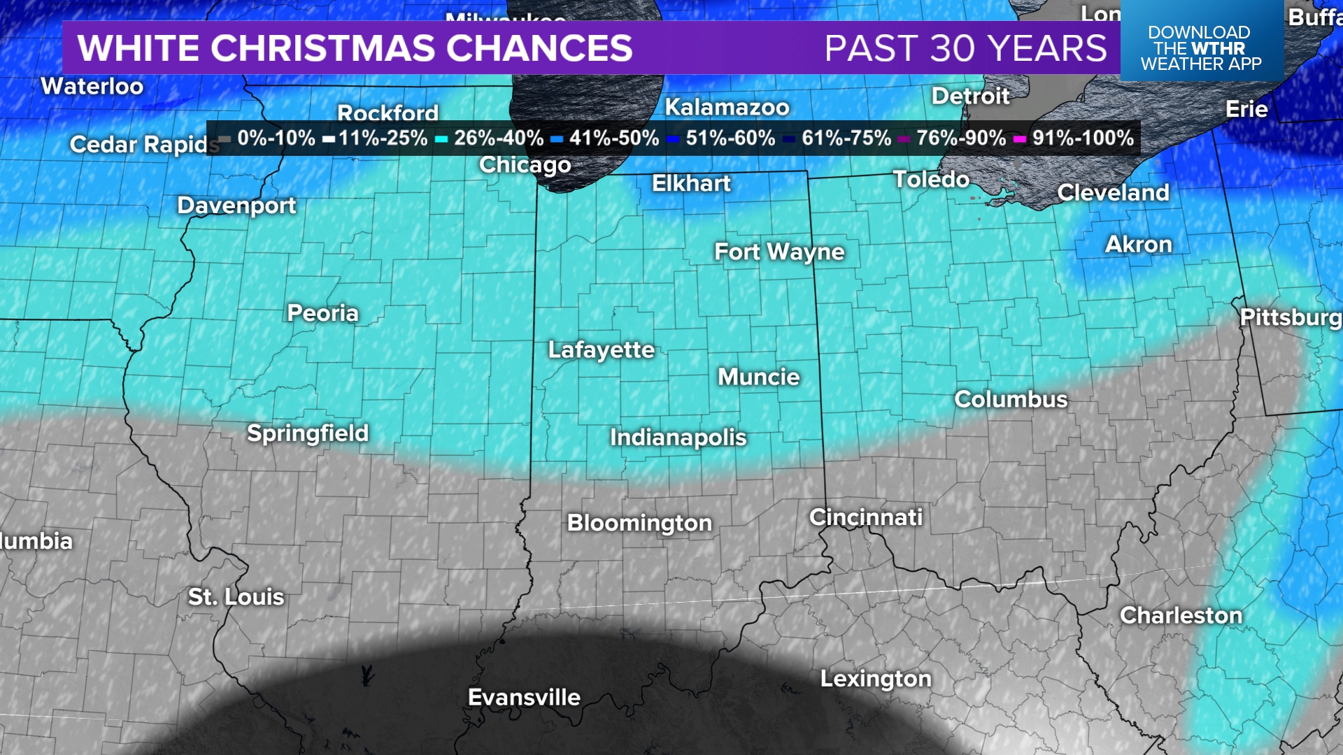 Very early look to see if there are any white Christmas chances for ...