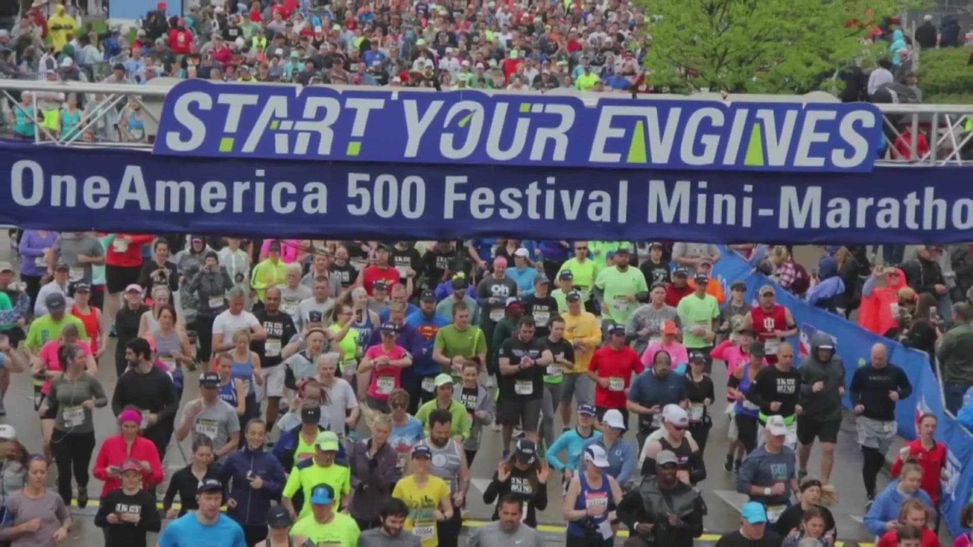 Relive the big moments from the 2023 Indy Mini Marathon!