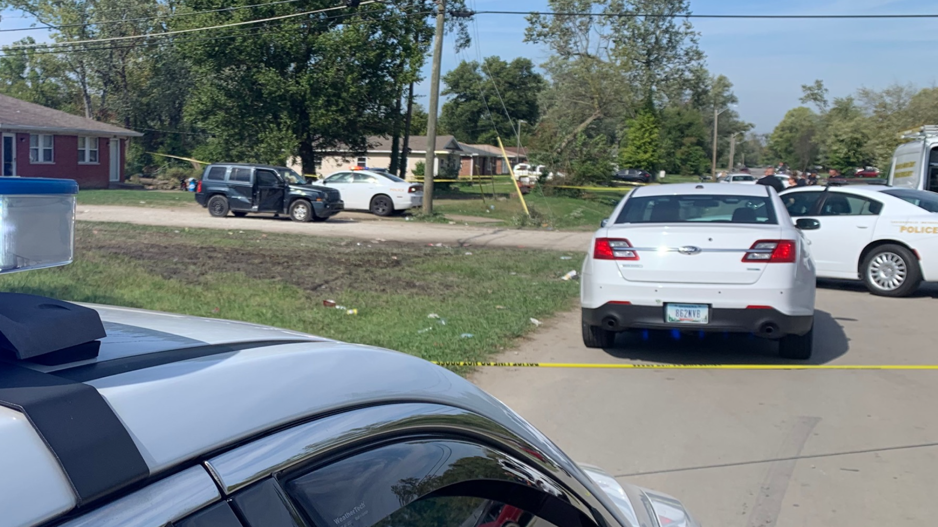 Police said the shooting happened near 38th Street and Emerson Avenue Monday afternoon.