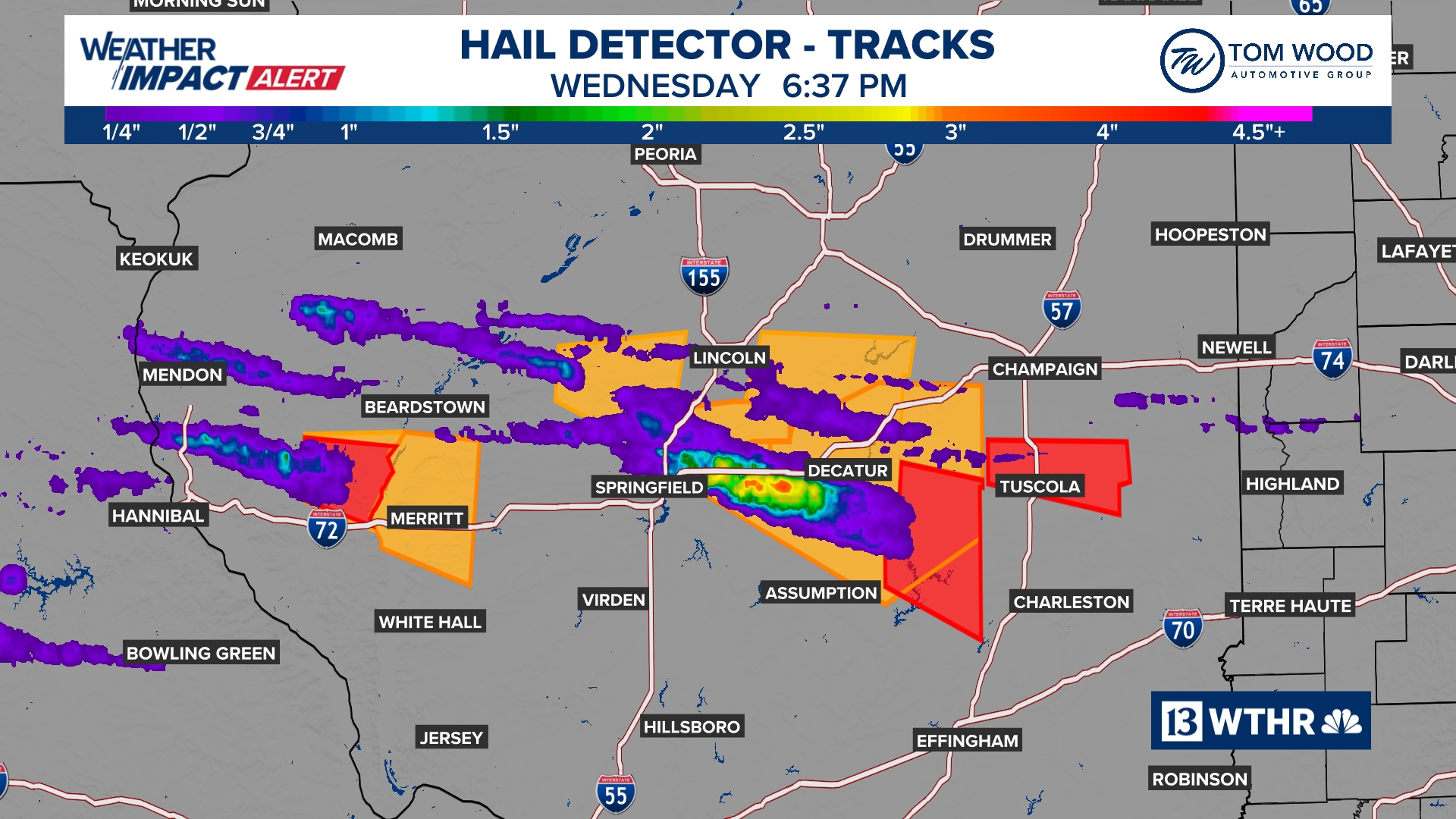 Weather Impact Alert for severe storms across Indiana | 13Weather Blog ...
