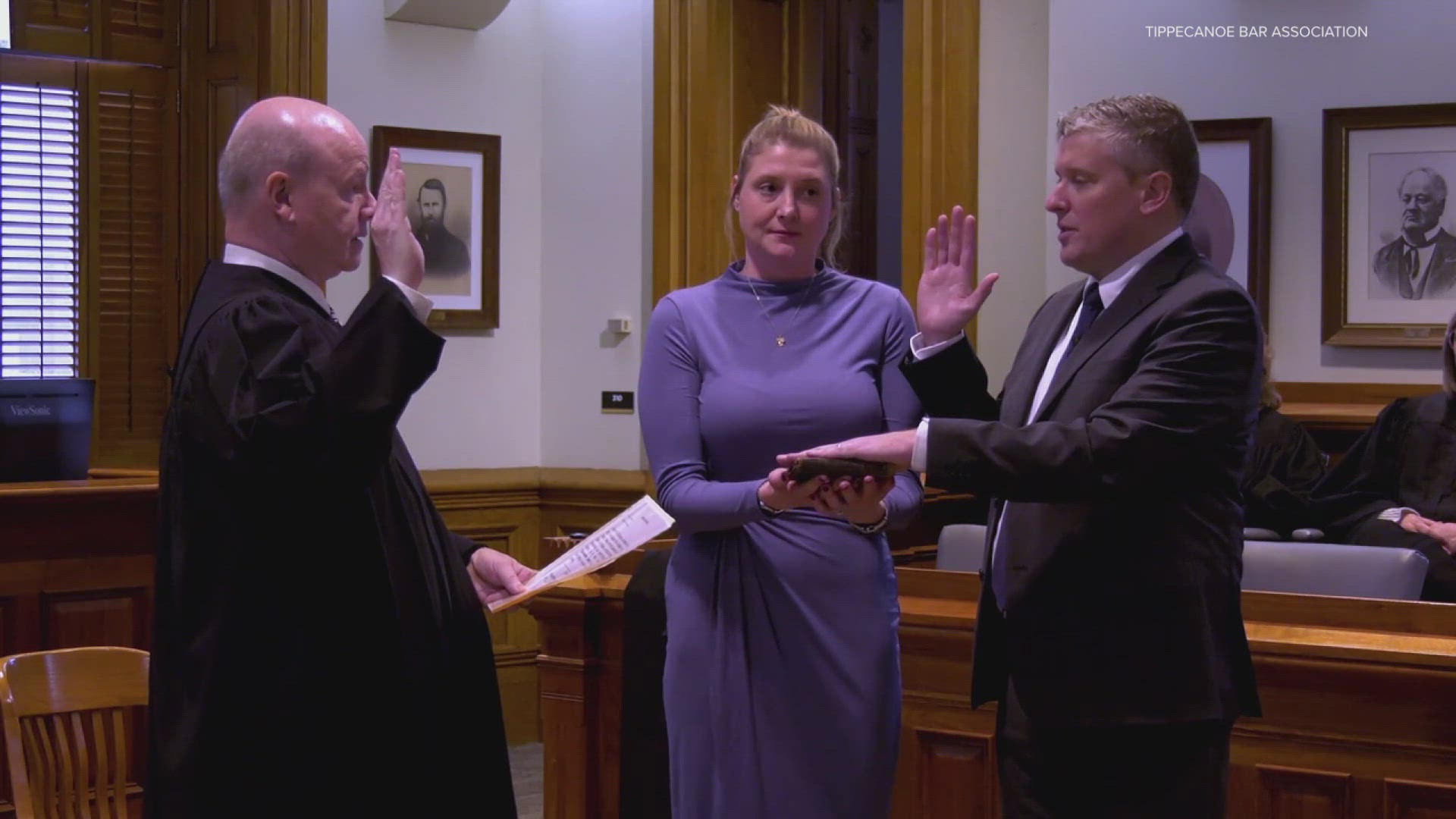 Judge Randy Williams Tippecanoe County judge returns to courthouse for first time since he ...