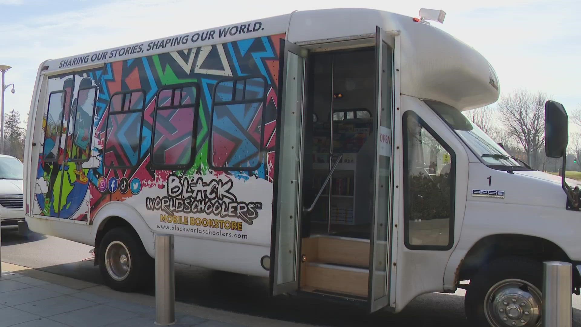 It's a one-of-a-kind bookstore on wheels here in Indy.