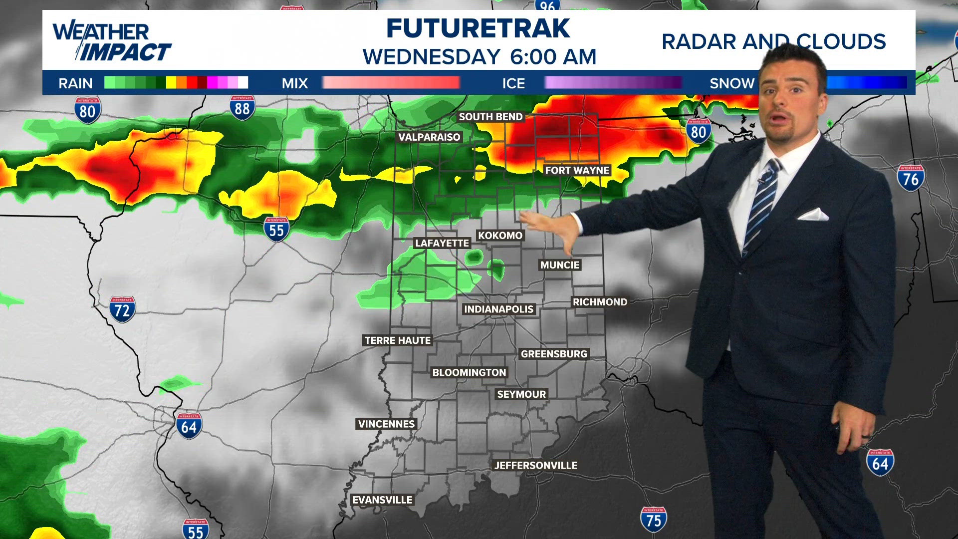 Hot Weather Indiana Possible record heat in Indiana Monday and Tuesday, then a big cold ...