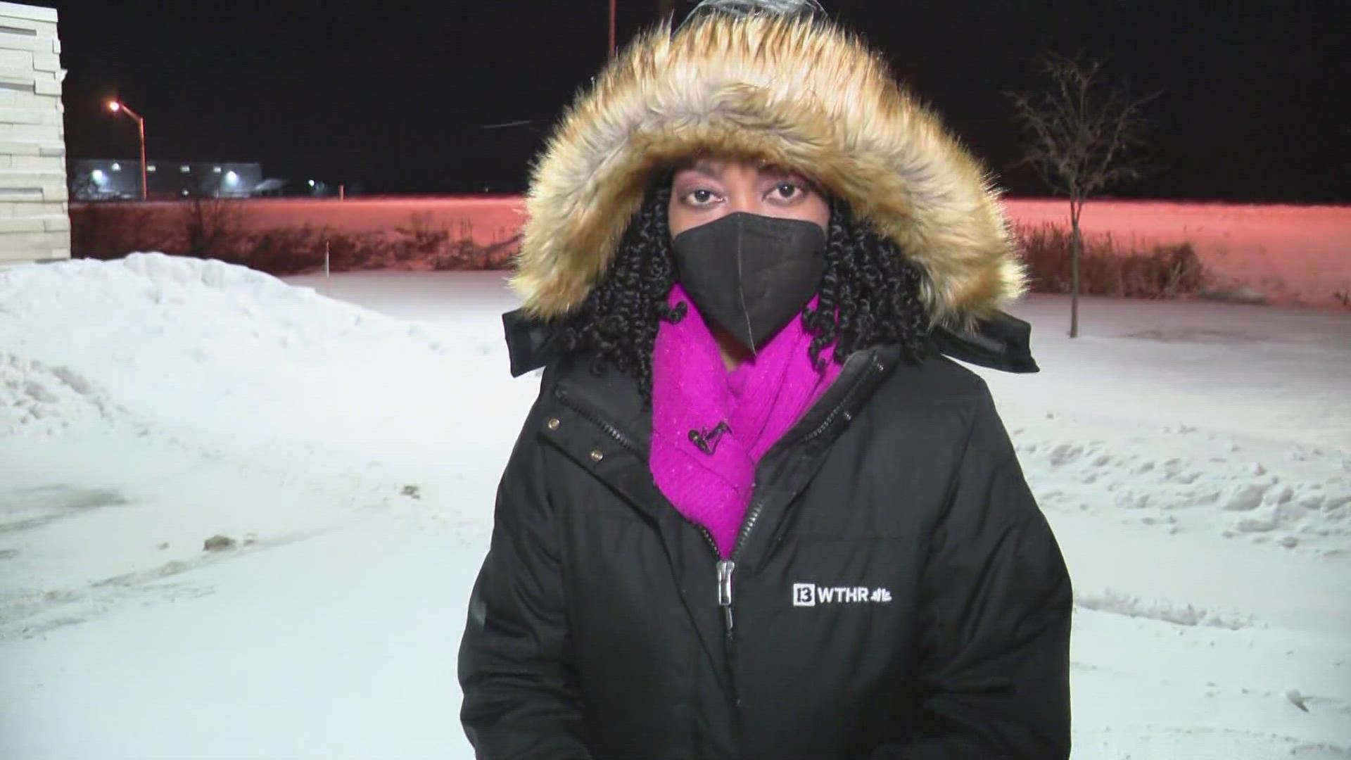 13News reporter Karen Campbell has the latest on conditions in Franklin at 4 a.m. Friday.