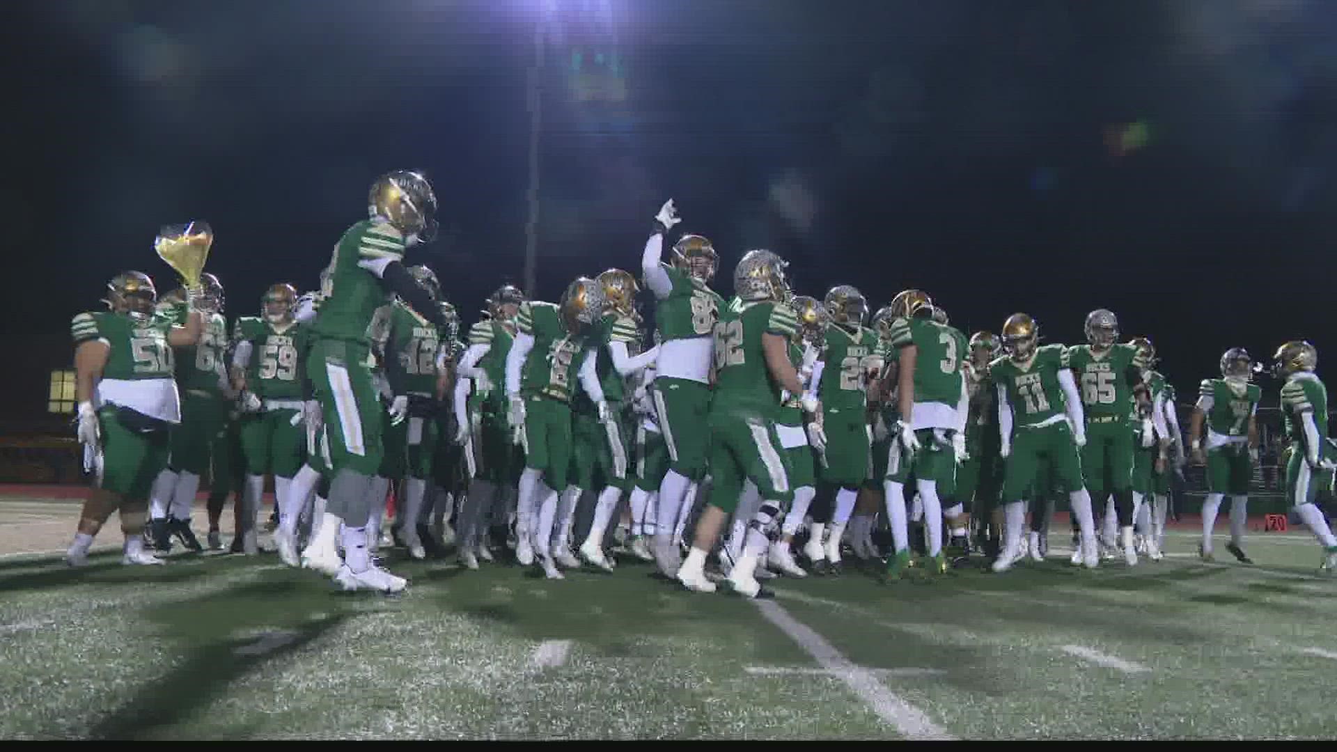 The Shamrocks will take on Center Grove in the 6A state final.