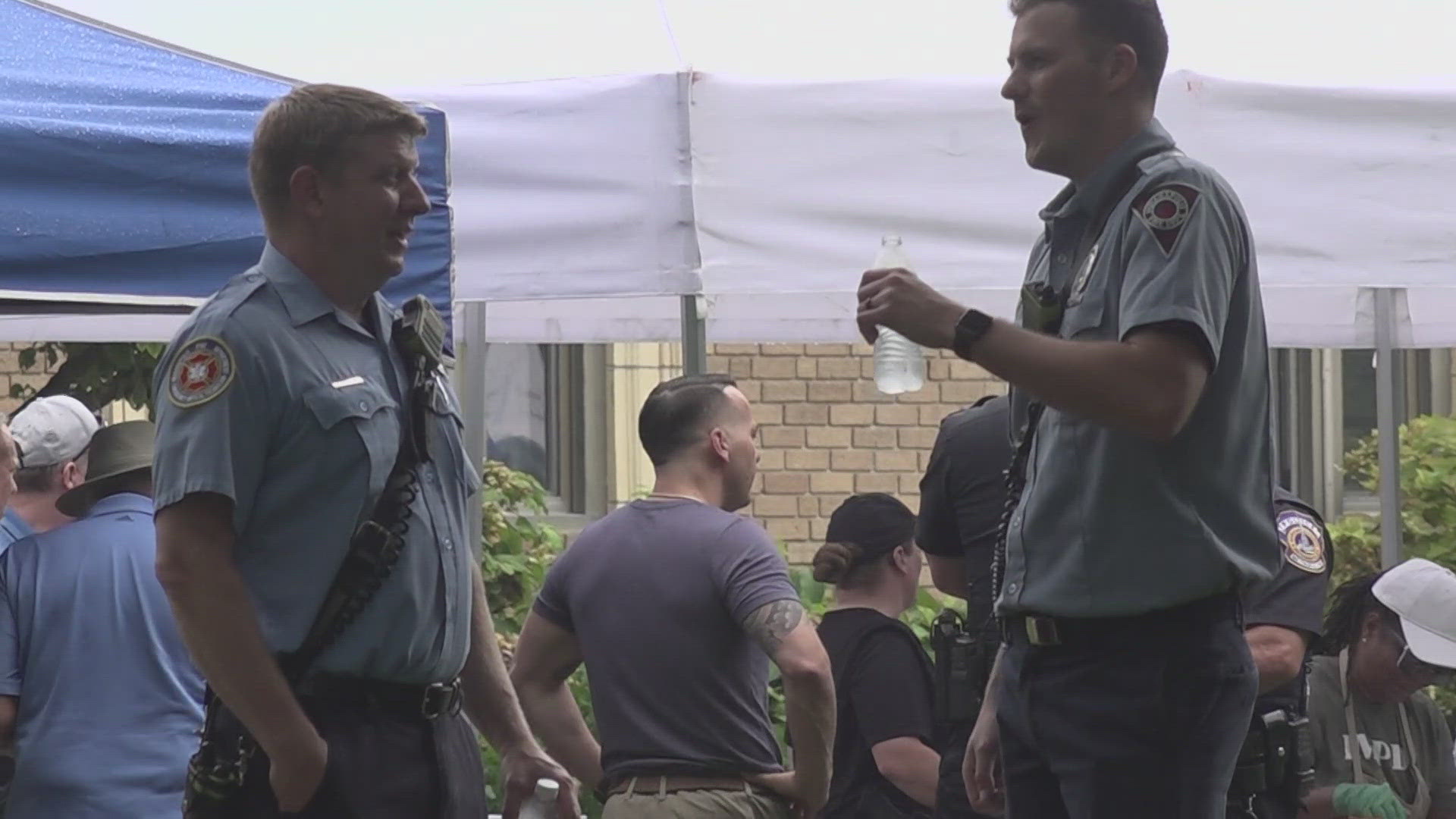 13News reporter Brandon Schaff explains why IMPD hosted a "Community Day" at Brookside Park in Indianapolis.