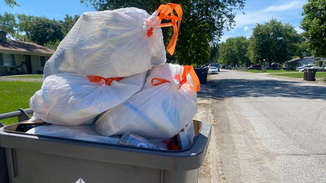 East side neighborhood waits weeks for trash pick-up | wthr.com