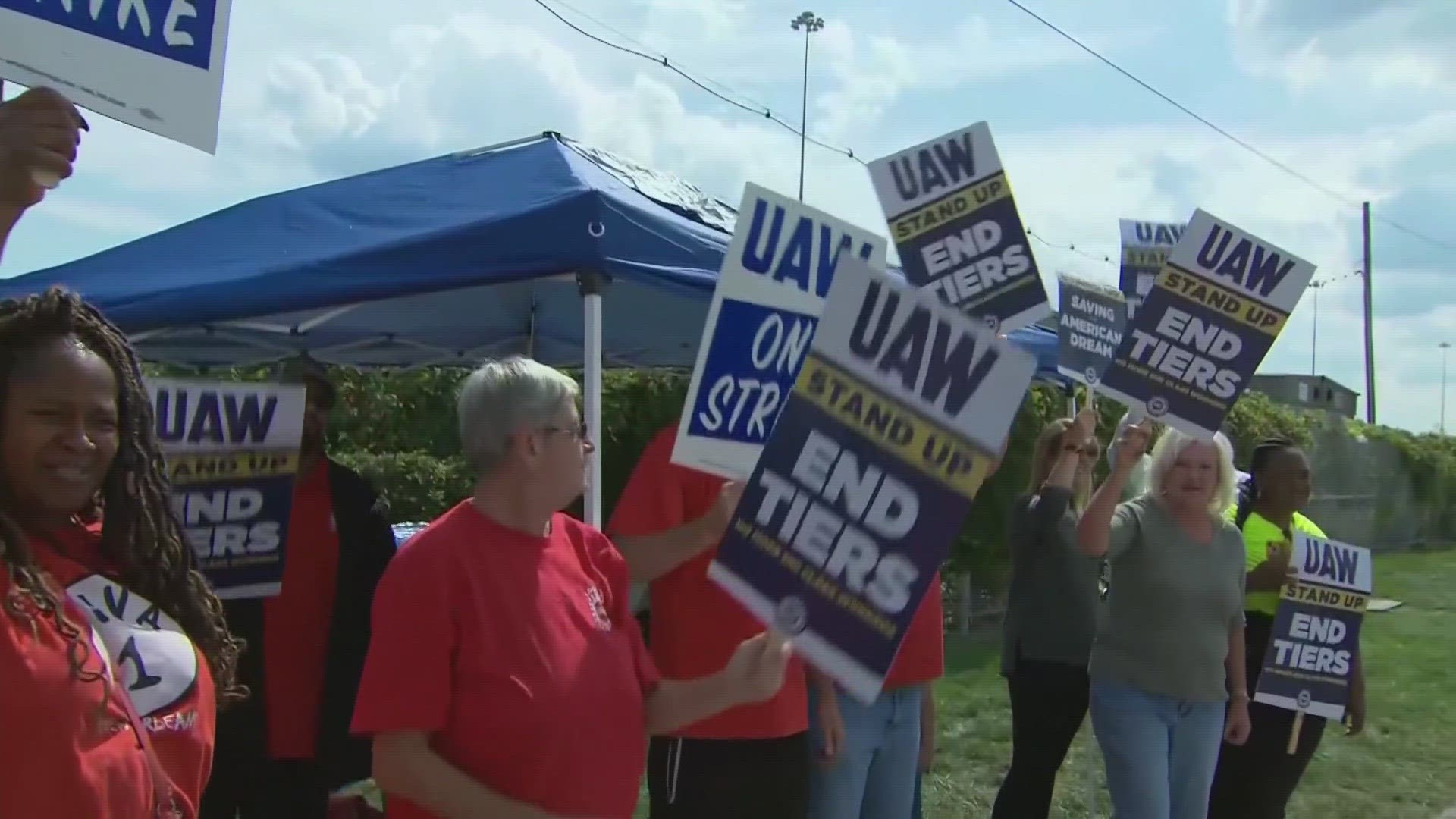 So far no Indiana plants are on the picket lines. But the strike could still impact those workers.