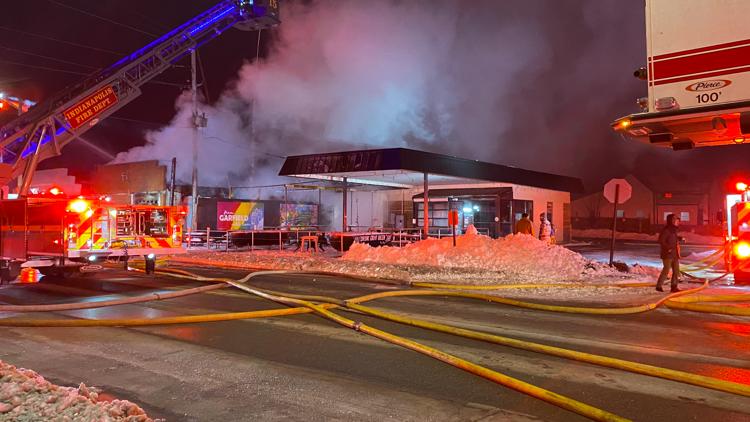 Firefighters battle vacant building fire on Indy’s south side