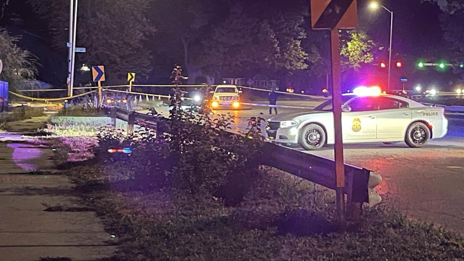 Man killed, woman injured in motorcycle crash in near north Indy | wthr.com