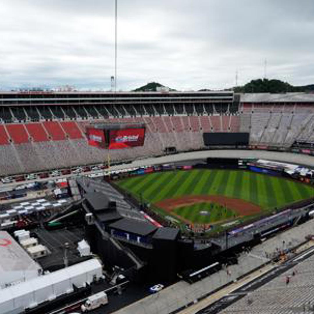 A baseball field in a racetrack? MLB's Speedway Classic at Bristol ...