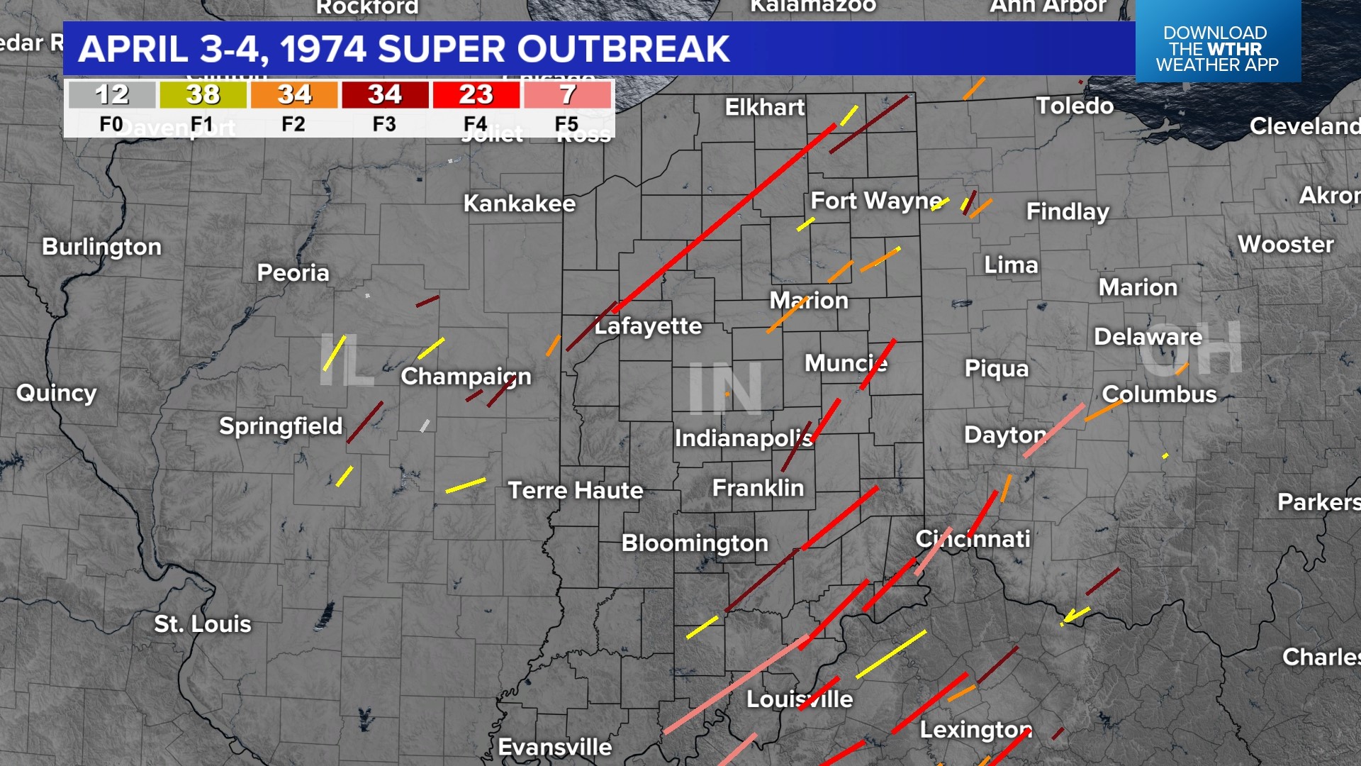 50th anniversary of 1974 super tornado outbreak | wthr.com