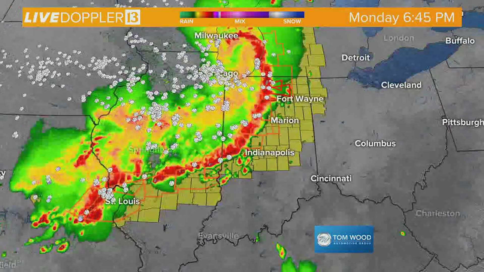 Indiana was no exception to the derecho that swept across the midwest Aug. 10, 2020.