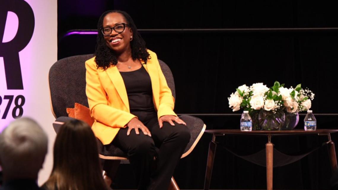 Supreme Court Justice Ketanji Brown Jackson tells Indiana legal community, 'I'm not afraid to use my voice'