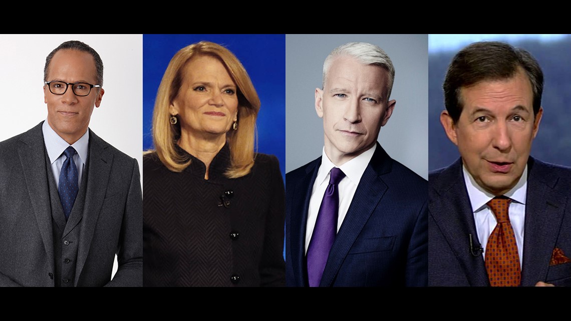 Presidential debate moderators chosen, including NBC's Lester Holt