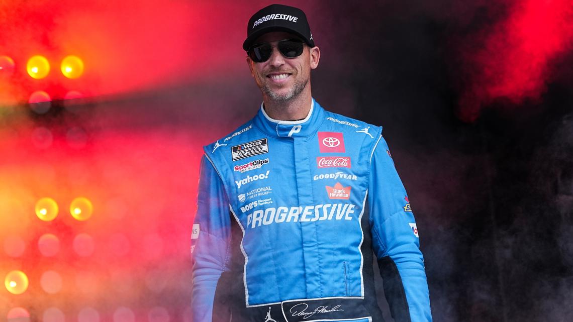 Denny Hamlin rebounds from spin to win pole for first NASCAR All-Star Race at Dover Motor Speedway