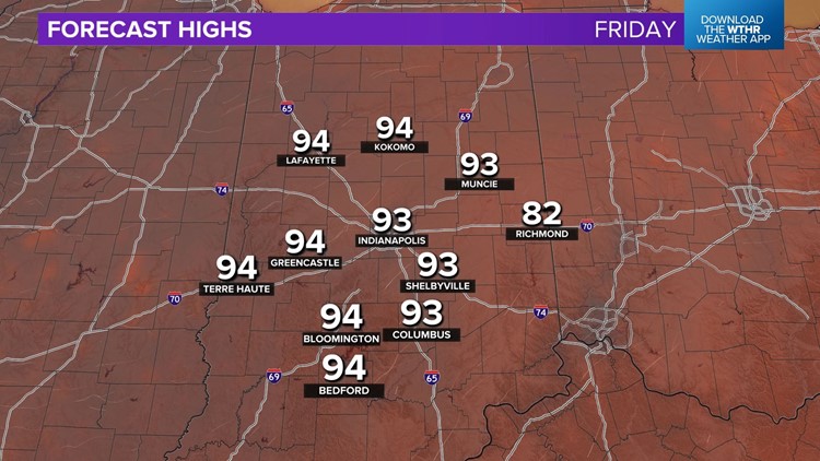 Hottest air in 10 months possible Friday | May 31, 2023
