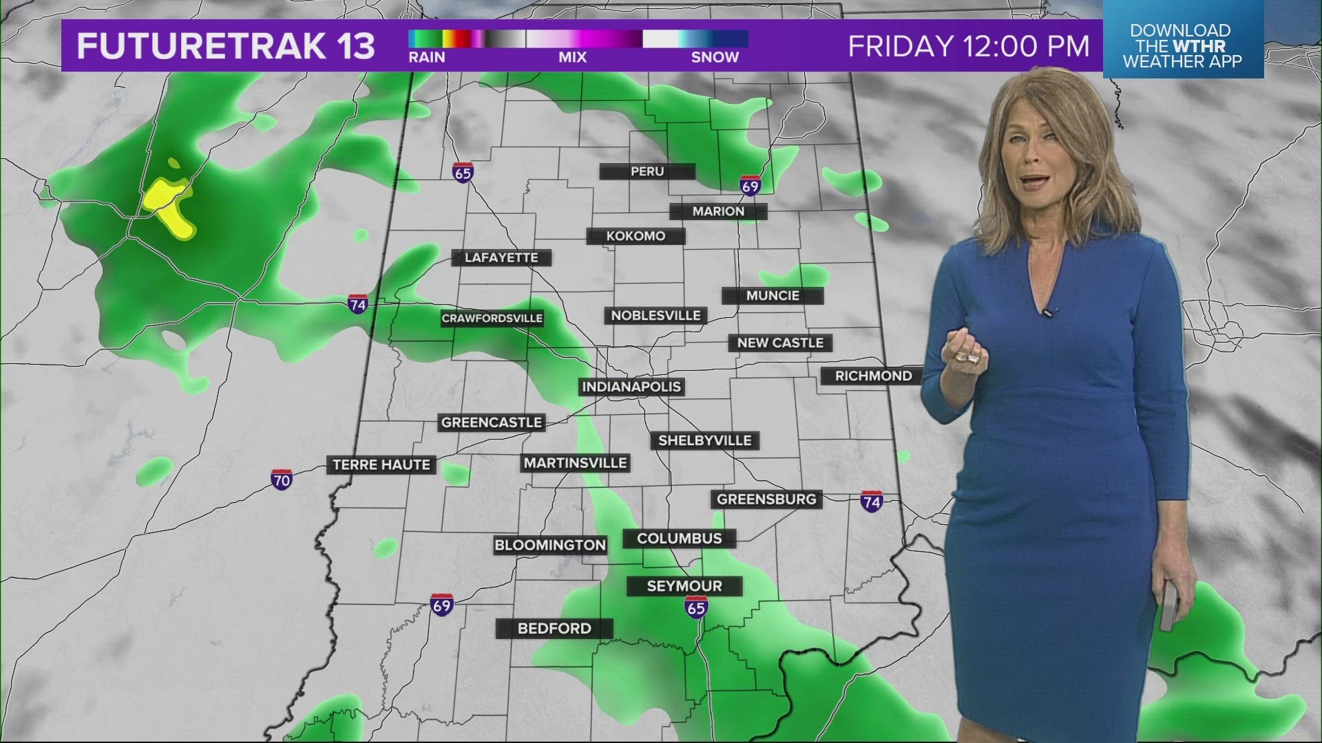 13News meteorologist Angela Buchman is taking a look at cool temperatures on their way before a warm up happens next week.