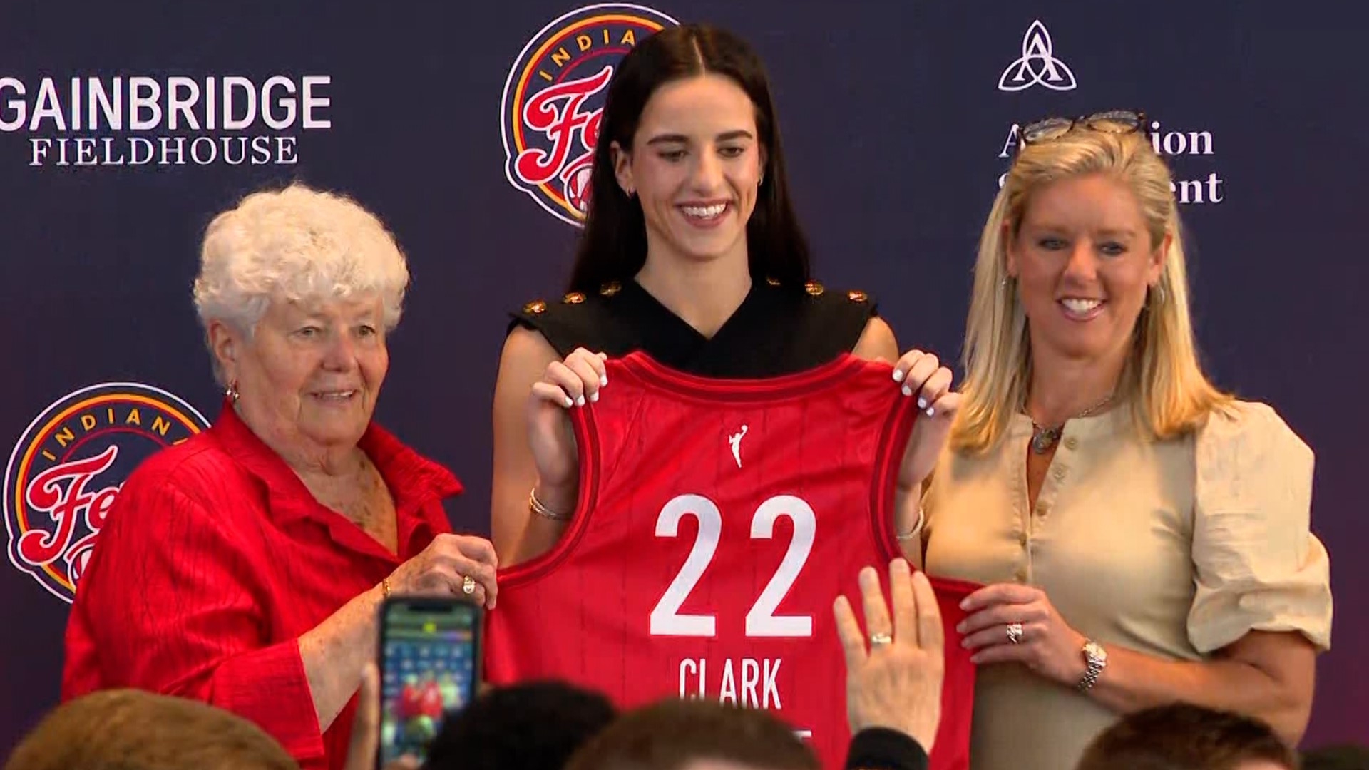 Caitlin Clark was selected with the No. 1 overall pick in the WNBA Draft on April 15 and fans are excited to see the former Iowa superstar.