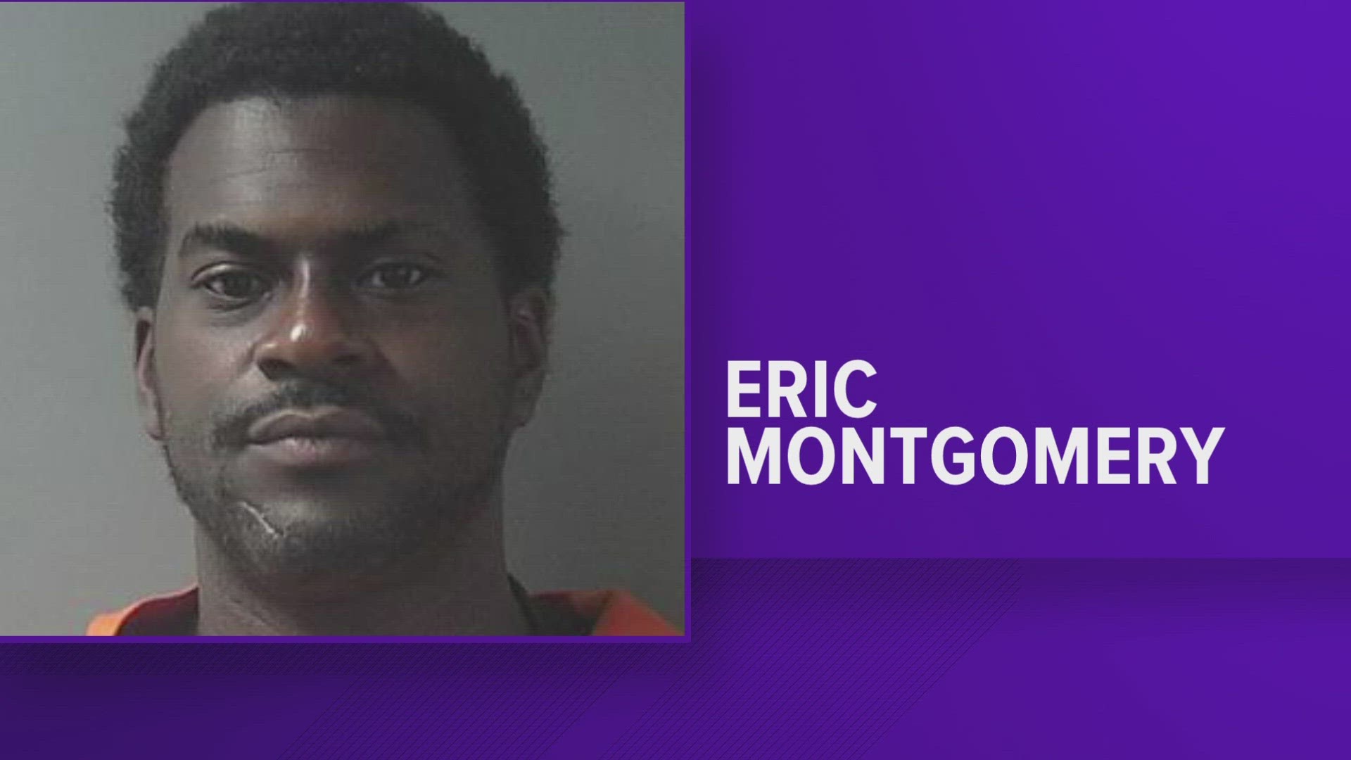 Police say Eric Montgomery assaulted 20-year-old "Avery McMillan" in a parking garage.