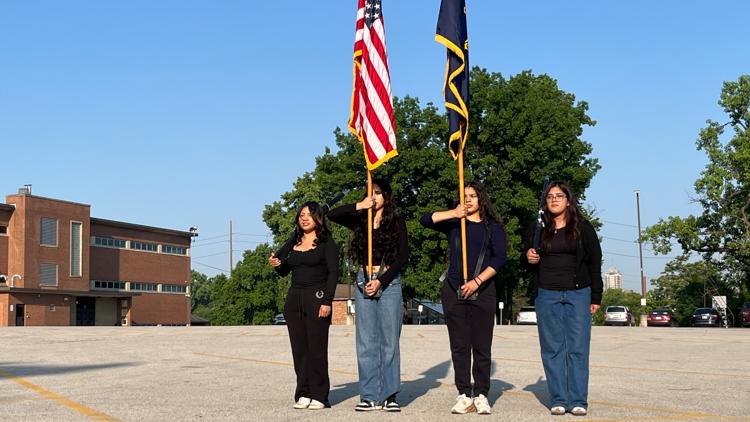 Arsenal Tech cadets to present the colors before Game 3 of NBA Finals