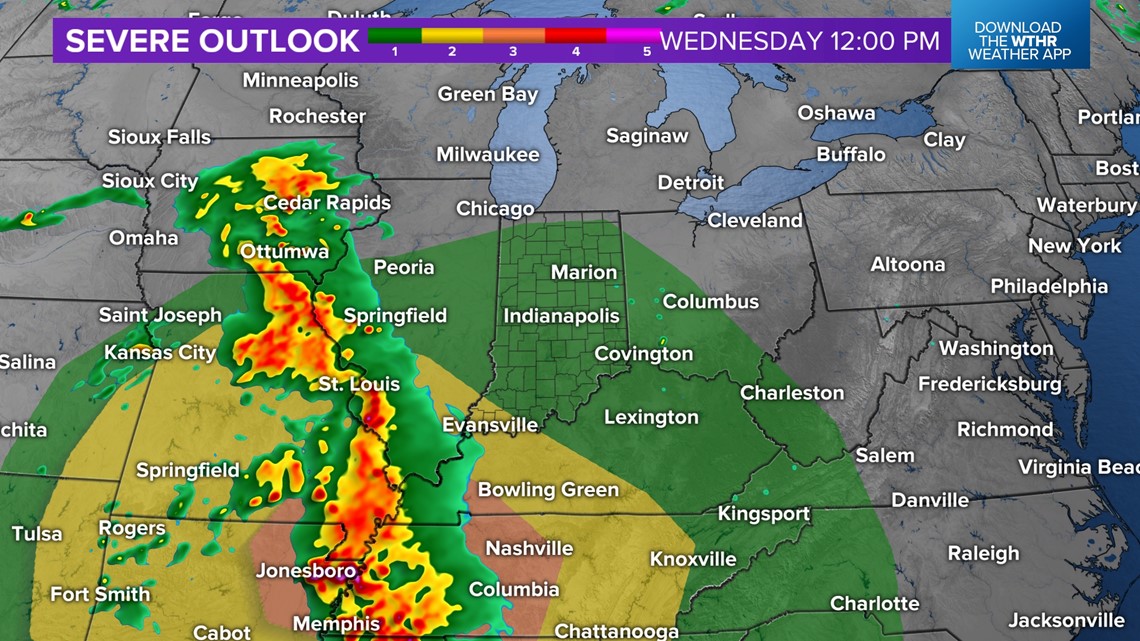 Potential for flooding, severe storms | wthr.com