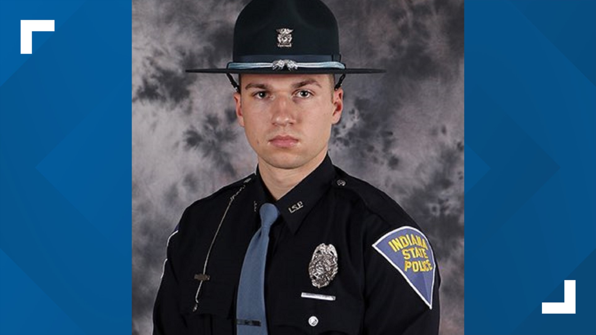 The trooper, identified as 22-year-old Azariah Keith, was helping a stranded motorist change a flat tire prior to being hit. (Video courtesy: ISP)