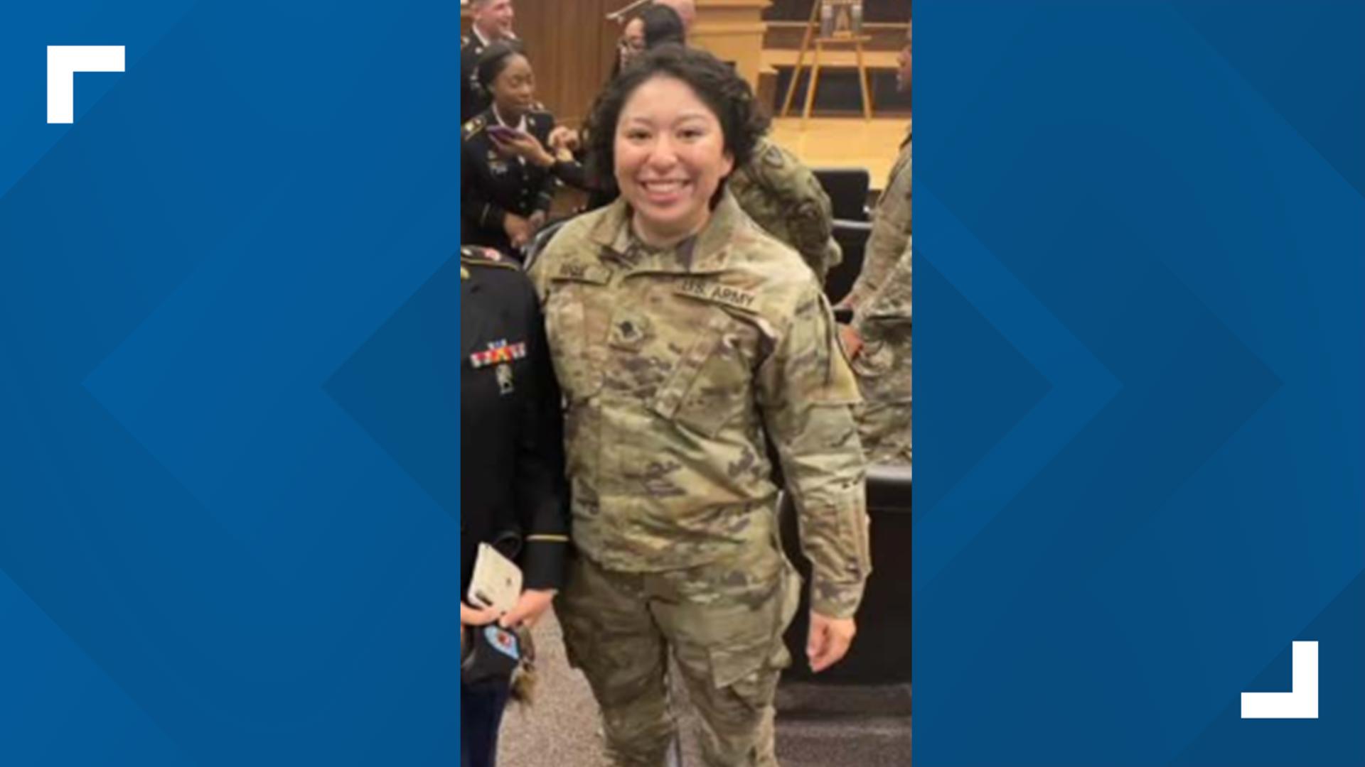 Sgt. Sarah Roque was initially reported missing by the U.S. Army Fort Leonard Wood training installation on Monday.