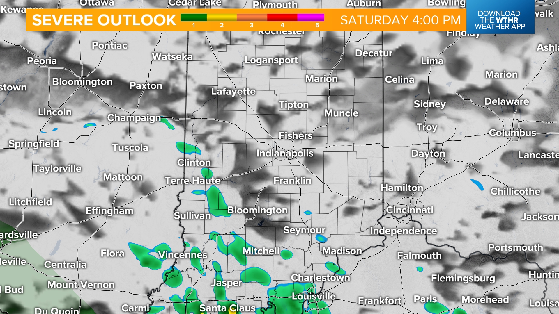 Cloudy day with possible showers | Live Doppler 13 Weather Blog | wthr.com