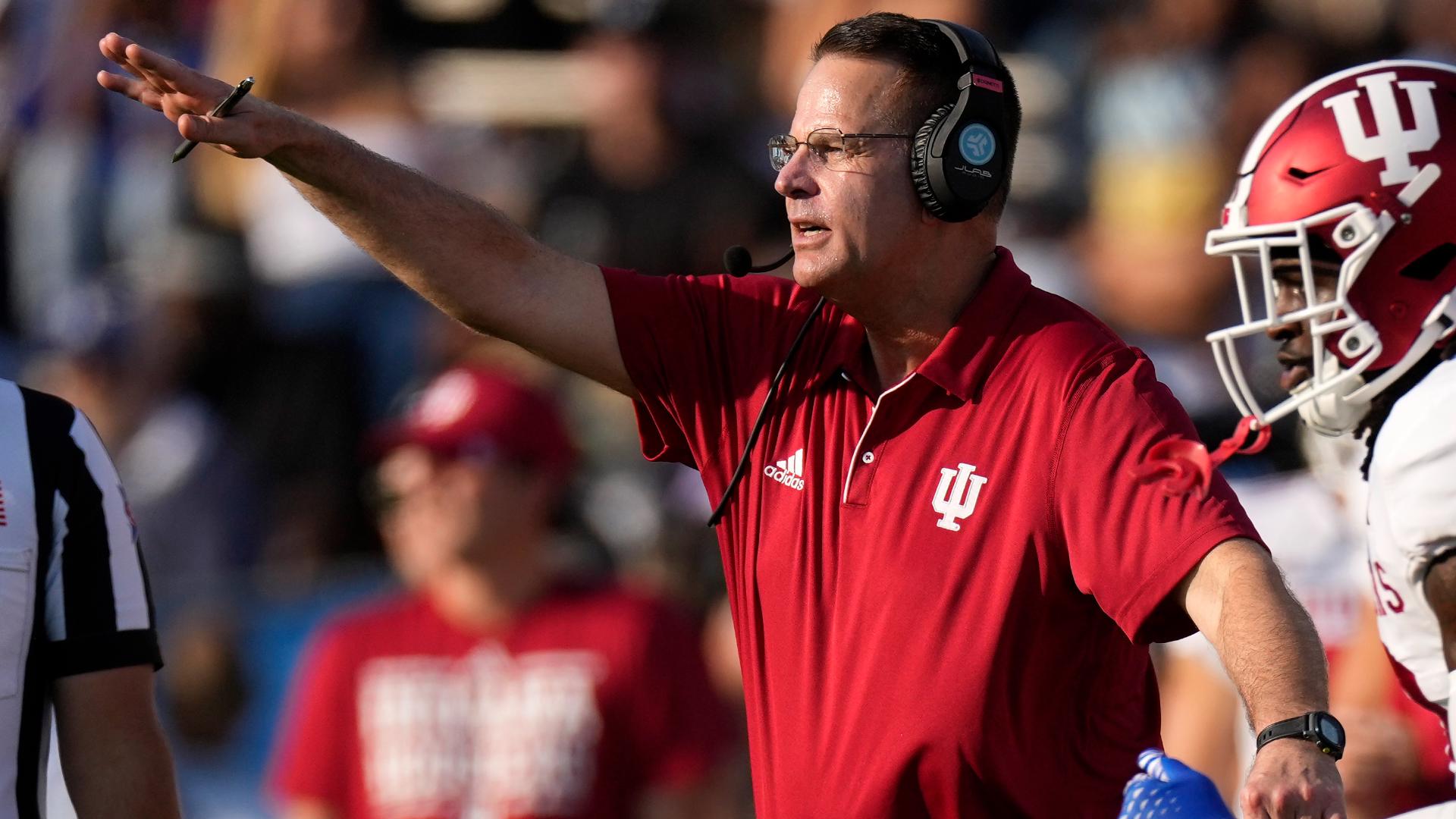 Indiana is ranked 23rd in the current AP college football poll.