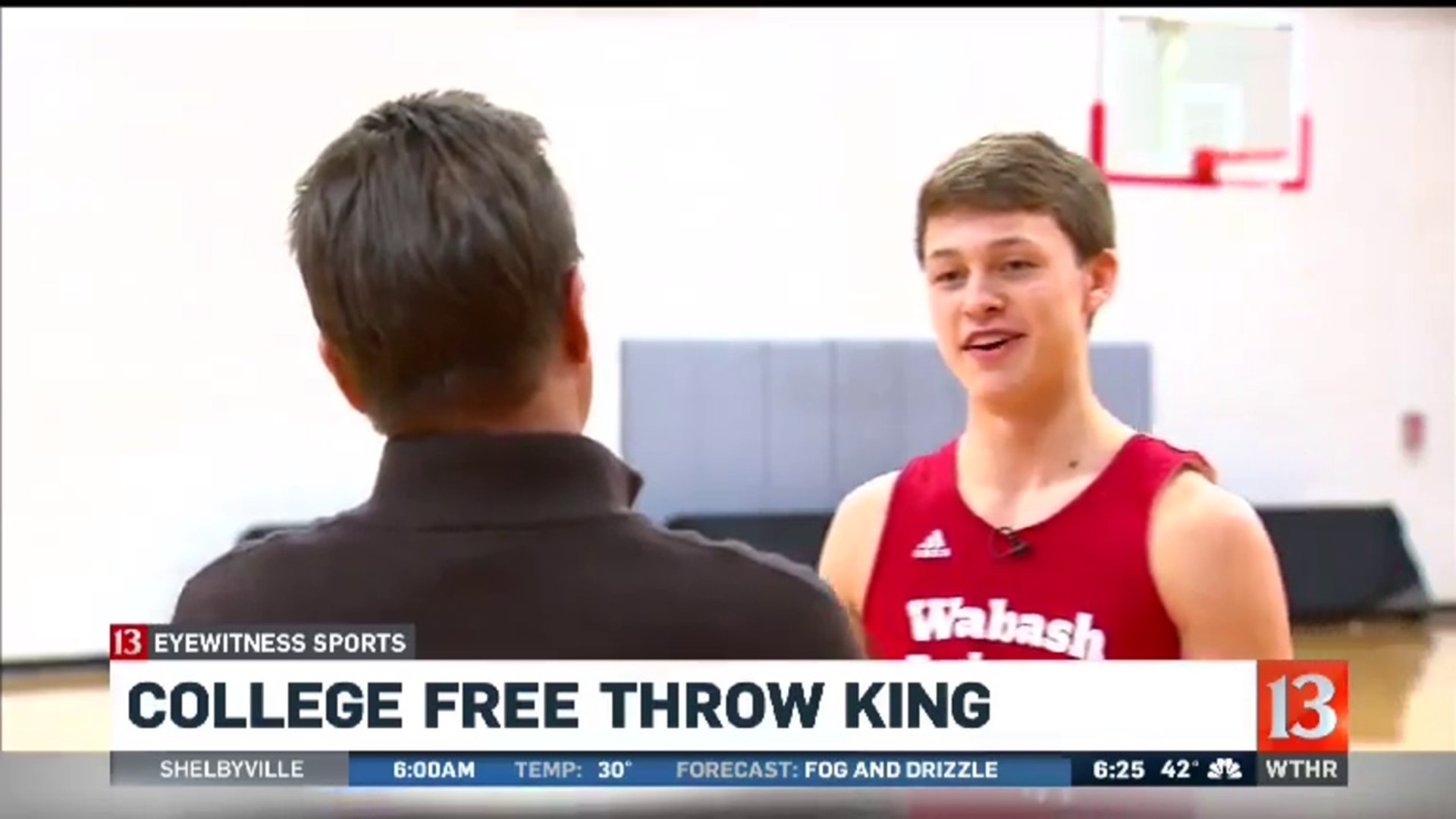 College free throw king