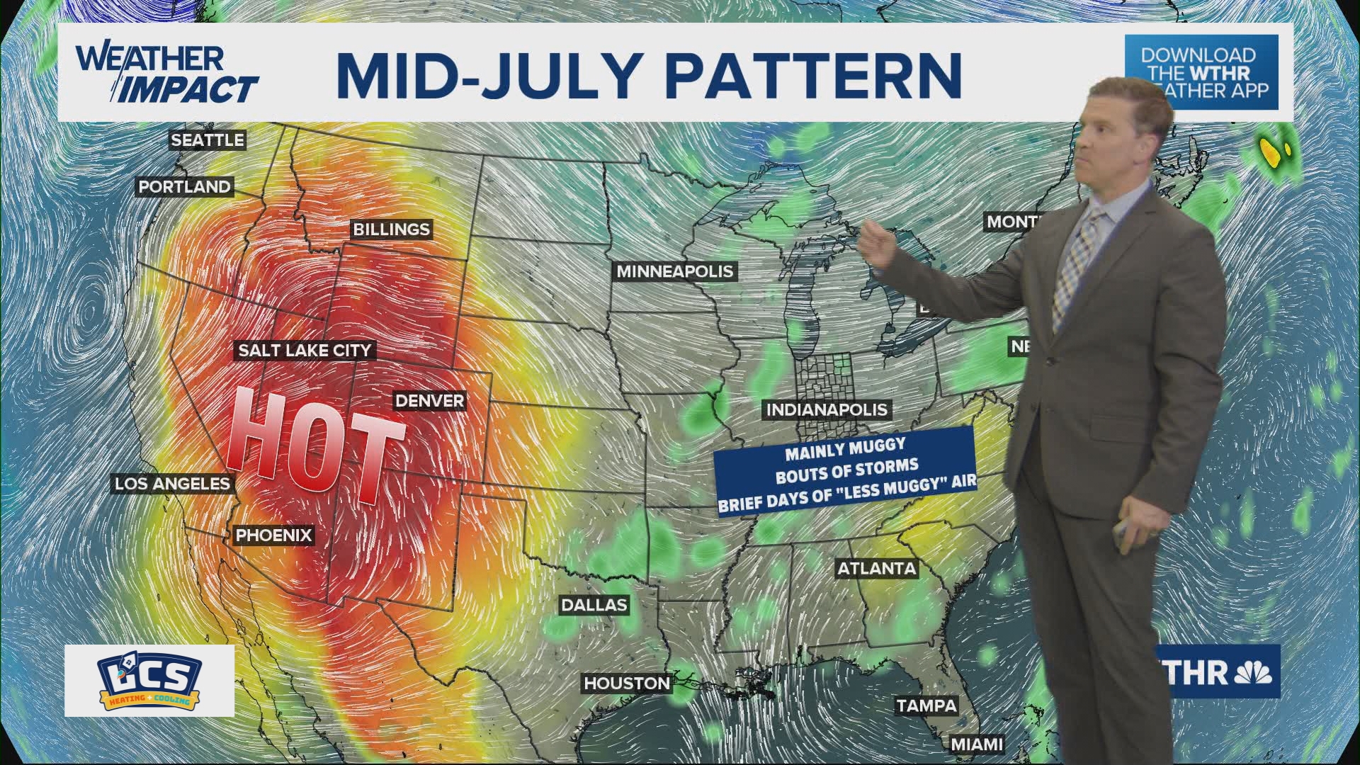 Sean Ash recaps the first half of the meteorological summer and looks ahead at what we expect for the second half of the remainder of summer.