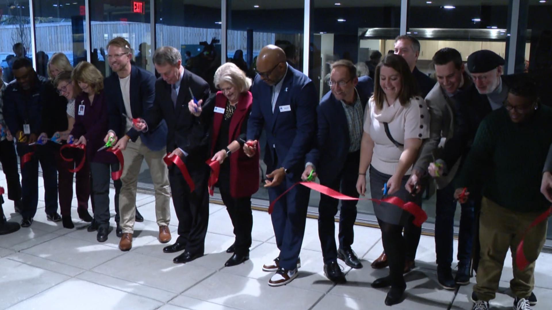 On Wednesday, city leaders, Horizon House officials and others celebrated to officially open the doors to the apartments on East Washington Street.