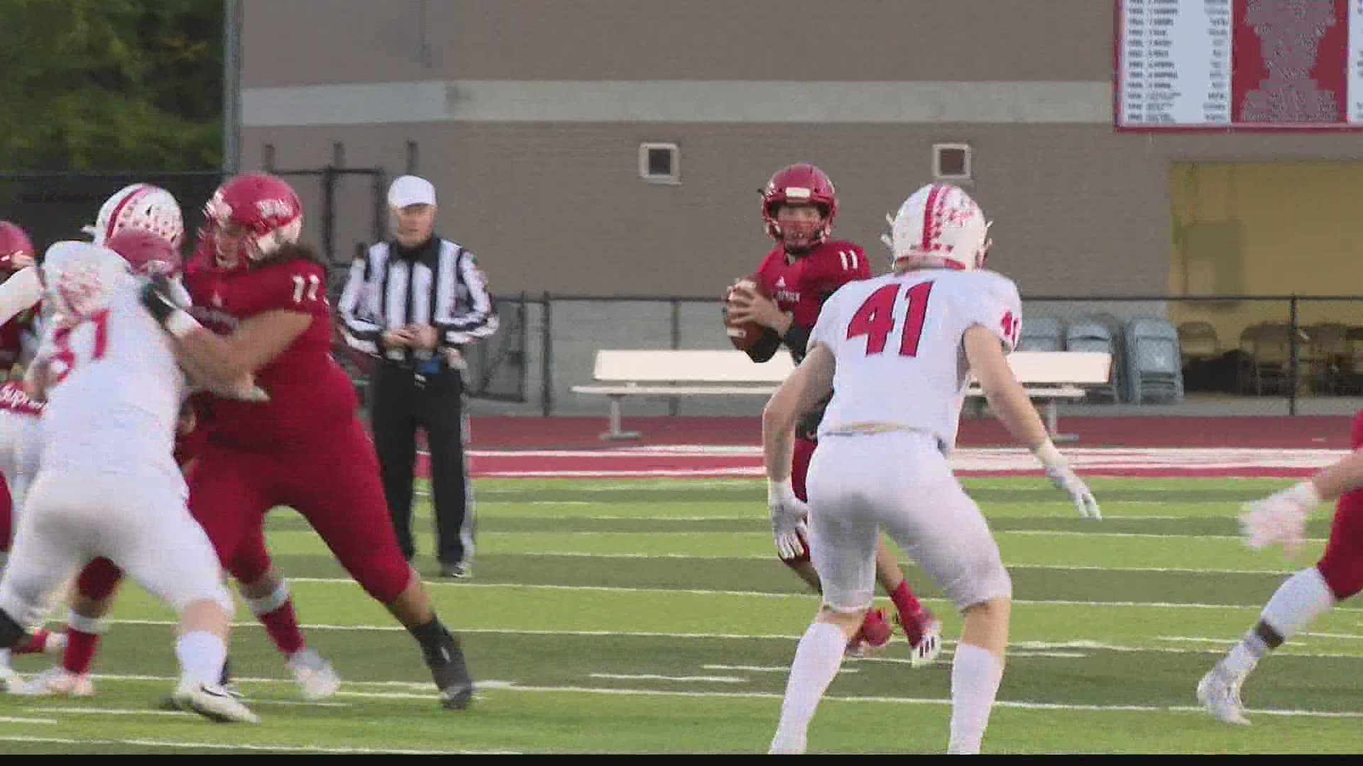 Top-ranked Center Grove remains undefeated.